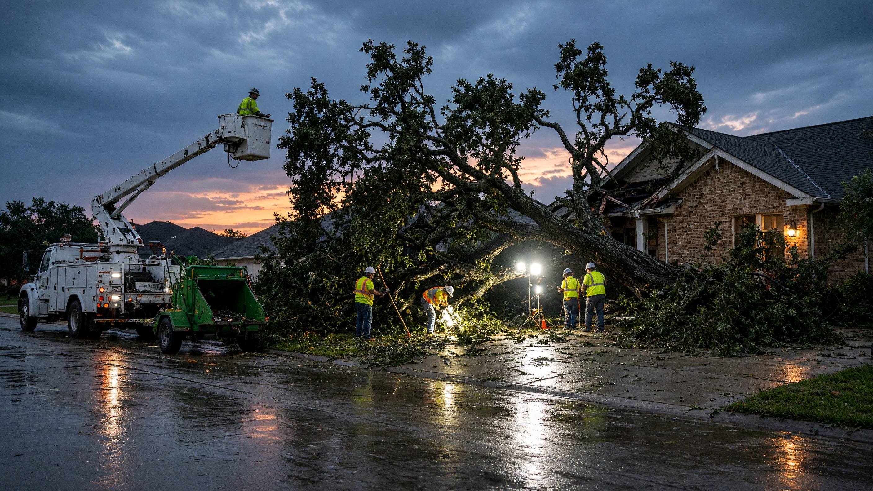Emergency Tree Service Cost in Texas: $300–$8,000 (2026)